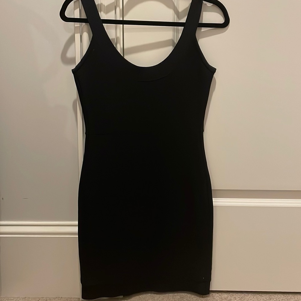 BCBG black bodycon dress